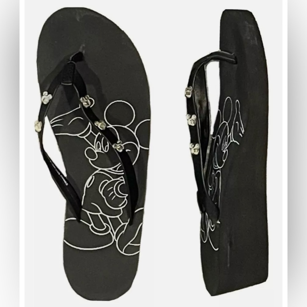 NWOT Mickey Mouse Wedge Sandal